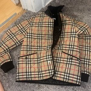 Girls kids Burberry jacket authentic